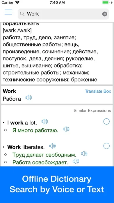 Russian Translator Offline screenshot 3