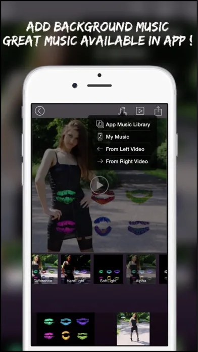 Video Blender Free : Blend any two videos or movie clips together instantly! screenshot 5