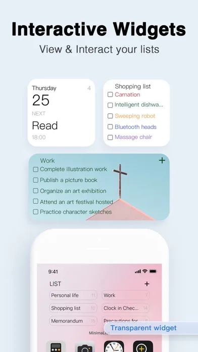 To Do List MinimaList & Widget screenshot 2