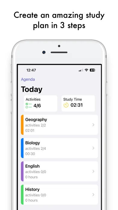 Easy Study - Timetable Planner screenshot 1