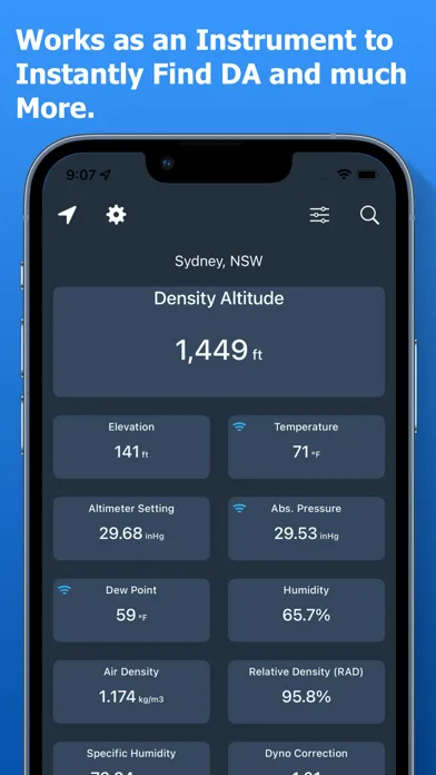 Density Altitude + screenshot 2