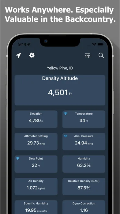 Density Altitude + screenshot 5