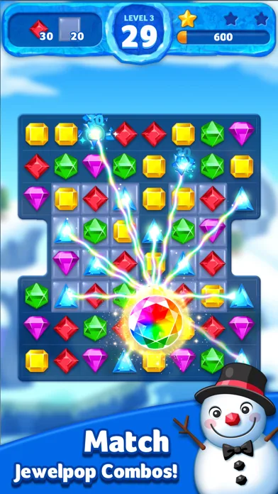 Jewel Ice Mania: Match3Puzzle! screenshot 1