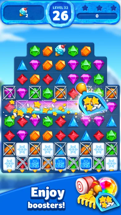 Jewel Ice Mania: Match3Puzzle! screenshot 4