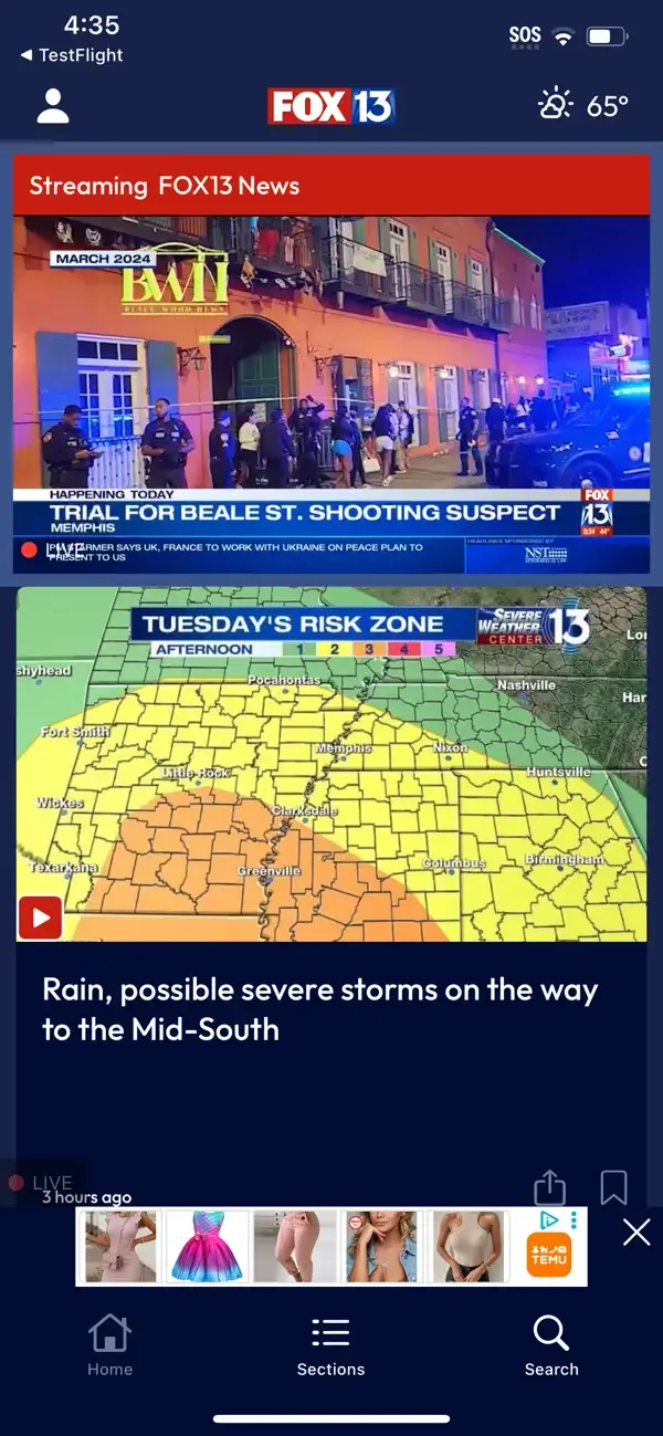 FOX13 Memphis News screenshot 2