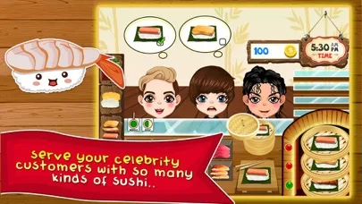 Sushi Food Maker Dash - lunch food making & mama make cooking games for girls, boys, kids screenshot 2