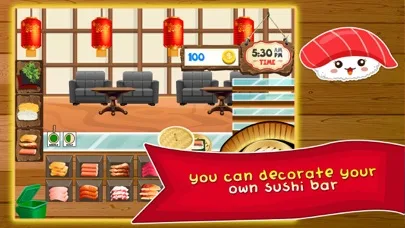 Sushi Food Maker Dash - lunch food making & mama make cooking games for girls, boys, kids screenshot 3
