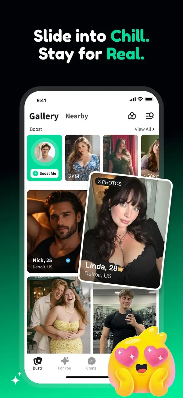BBW Dating & Curvy Meet: Bustr screenshot 3