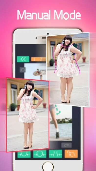 Make Me Thin - Photo Slim & Fat Face Swap Effects screenshot 3