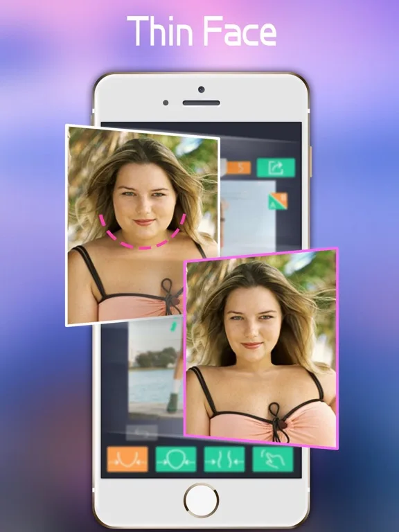 Make Me Thin - Photo Slim & Fat Face Swap Effects screenshot 4
