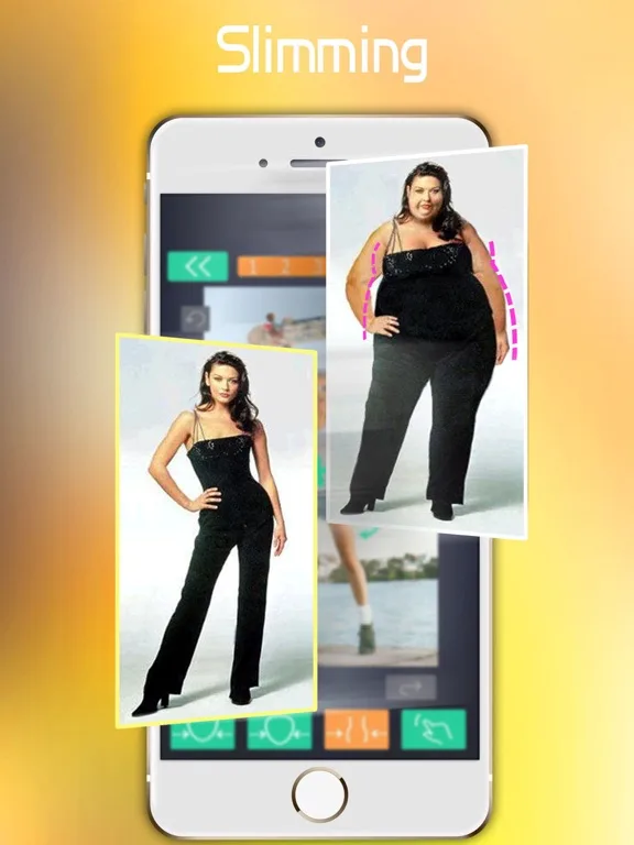 Make Me Thin - Photo Slim & Fat Face Swap Effects screenshot 5
