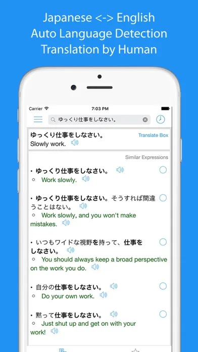 Japanese Translator Offline screenshot 2