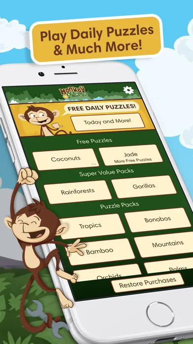 Monkey Wrench - Word Search screenshot 2
