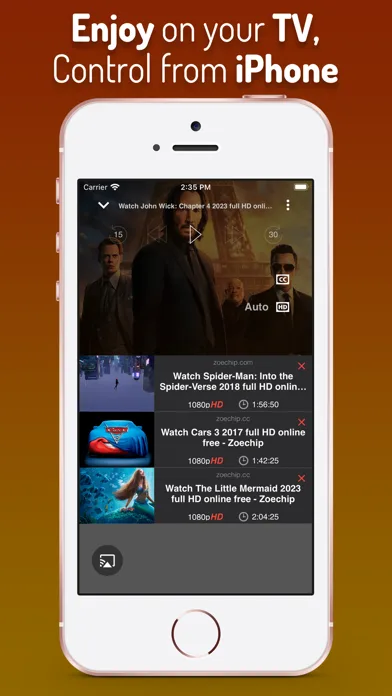 Cast Web Videos to TV - iWebTV screenshot 5