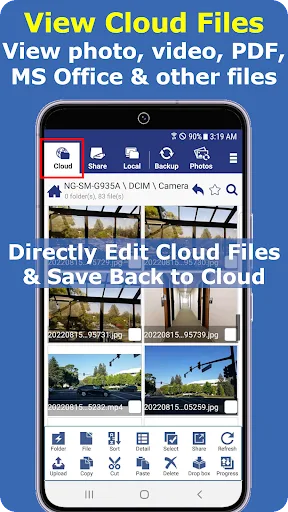 Cloud File Manager screenshot 1