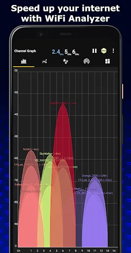 WiFi Analyzer screenshot 1
