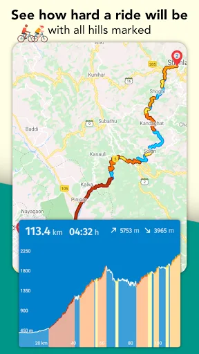 Maplocs: Bike Route Planner screenshot 3