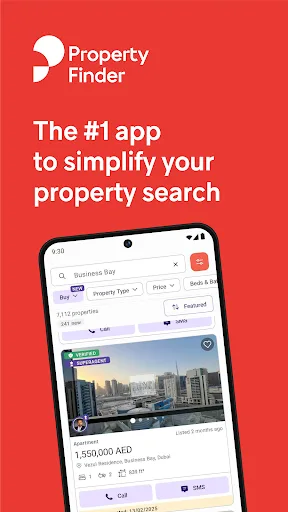 Property Finder - Real Estate screenshot 1