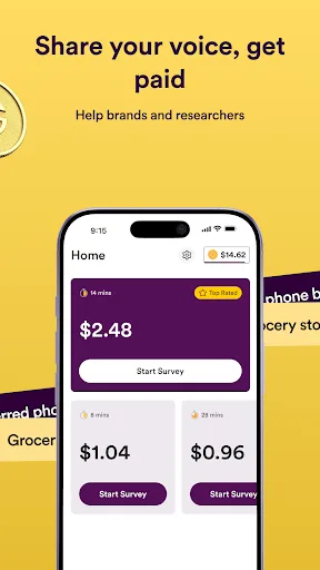 Golden Surveys - Earn Rewards screenshot 2