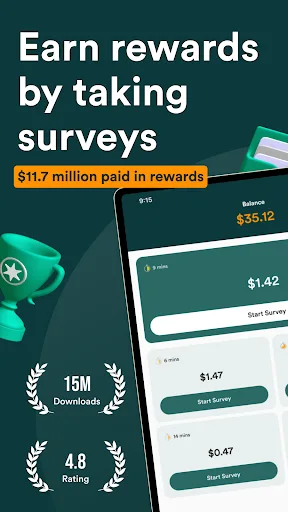 MultiPolls: Surveys for Cash! screenshot 5