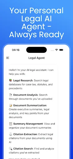 v-Lawyer: AI Legal Assistant screenshot 1