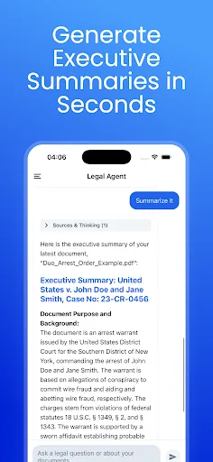 v-Lawyer: AI Legal Assistant screenshot 2