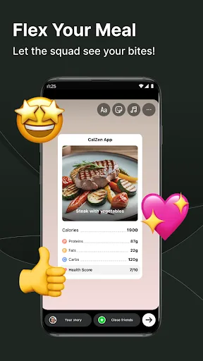 AI Food Calorie Tracker－CalZen screenshot 4