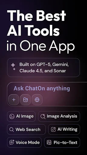 ChatOn - AI Chat Bot Assistant screenshot 1