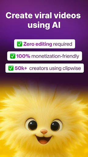 Clipwise: AI Video Generator screenshot 1