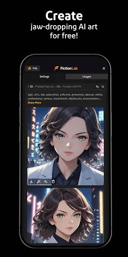 FictionLab AI screenshot 2