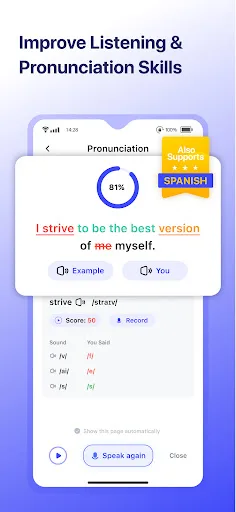 Hablo: Spanish Learning Tutor screenshot 2
