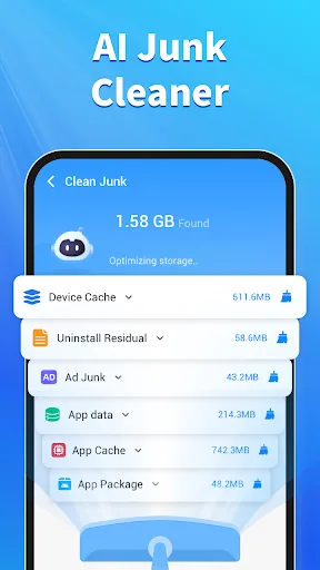 Phone Junk Cleaner, Junk Scan screenshot 1