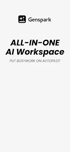 Genspark AI Workspace screenshot 1