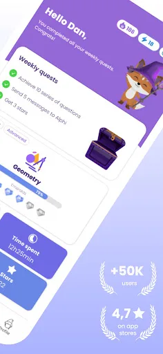 Mathflow - Learn math with AI screenshot 2