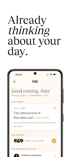 Kin: Personal AI Advisors screenshot 2