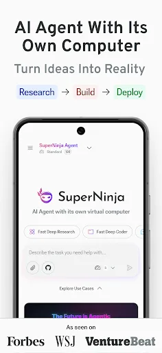 Ninja AI: Chat, Code & Create screenshot 1