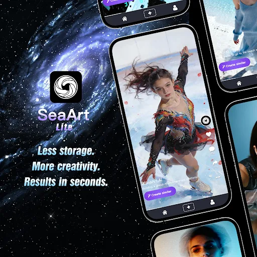 SeaArt AI Lite - Fast AI Maker screenshot 1