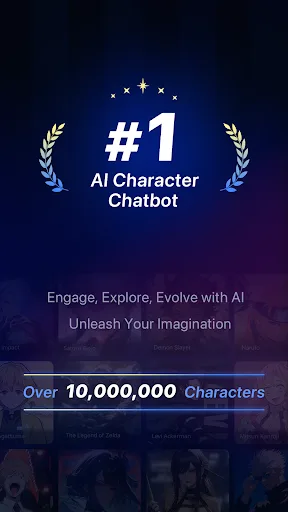 PolyBuzz: Chat with AI Friends screenshot 1
