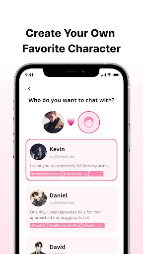 LoveyDovey - Dream Chats screenshot 2