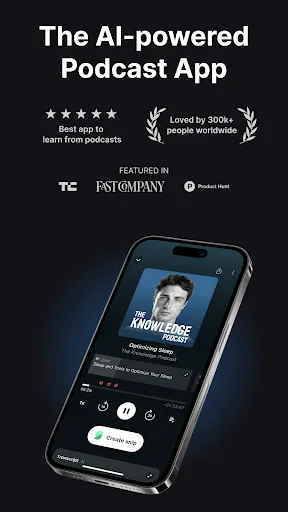 Snipd | AI Podcast Player screenshot 1