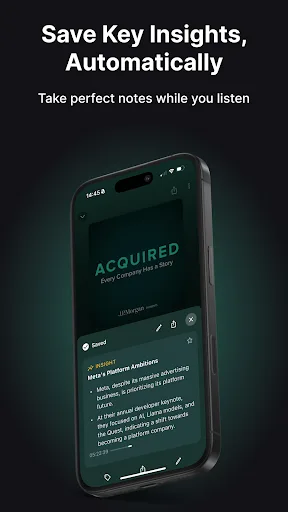 Snipd | AI Podcast Player screenshot 2