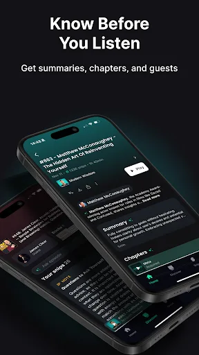 Snipd | AI Podcast Player screenshot 4