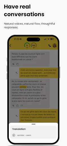 Teacher AI – Speaking Practice screenshot 2