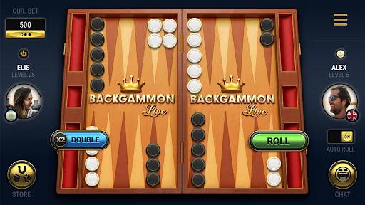 Backgammon Live - Online Games screenshot 1