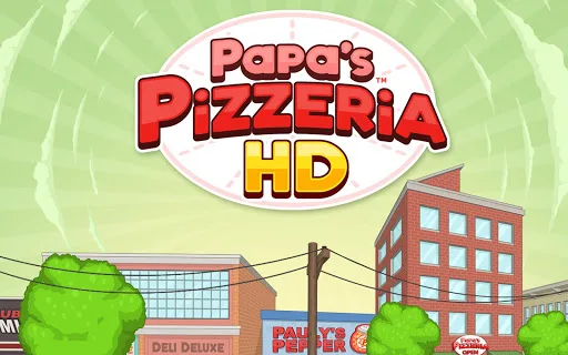 Papa's Pizzeria HD screenshot 1