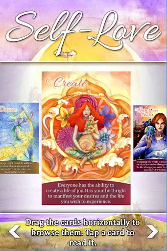 Self-Love Oracle Cards screenshot 4