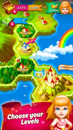 Queen Quest - Match 3 Puzzle screenshot 2