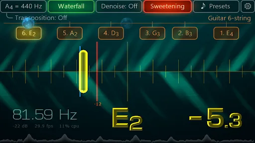 Airyware Tuner - strobe & more screenshot 2