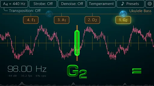 Airyware Tuner - strobe & more screenshot 4
