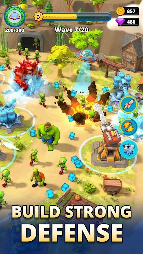 Aliens vs Zombies: Invasion screenshot 2